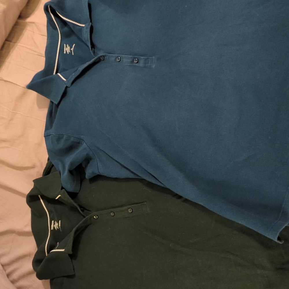 Two Women's Polo Shirts